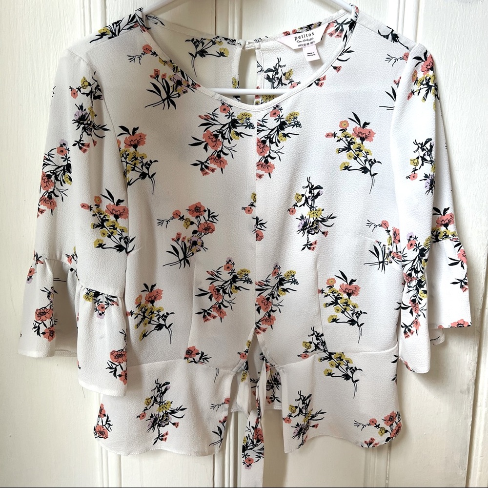 Floral blouse from miss selfridge - Size 4